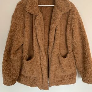 Tan Teddy Coat